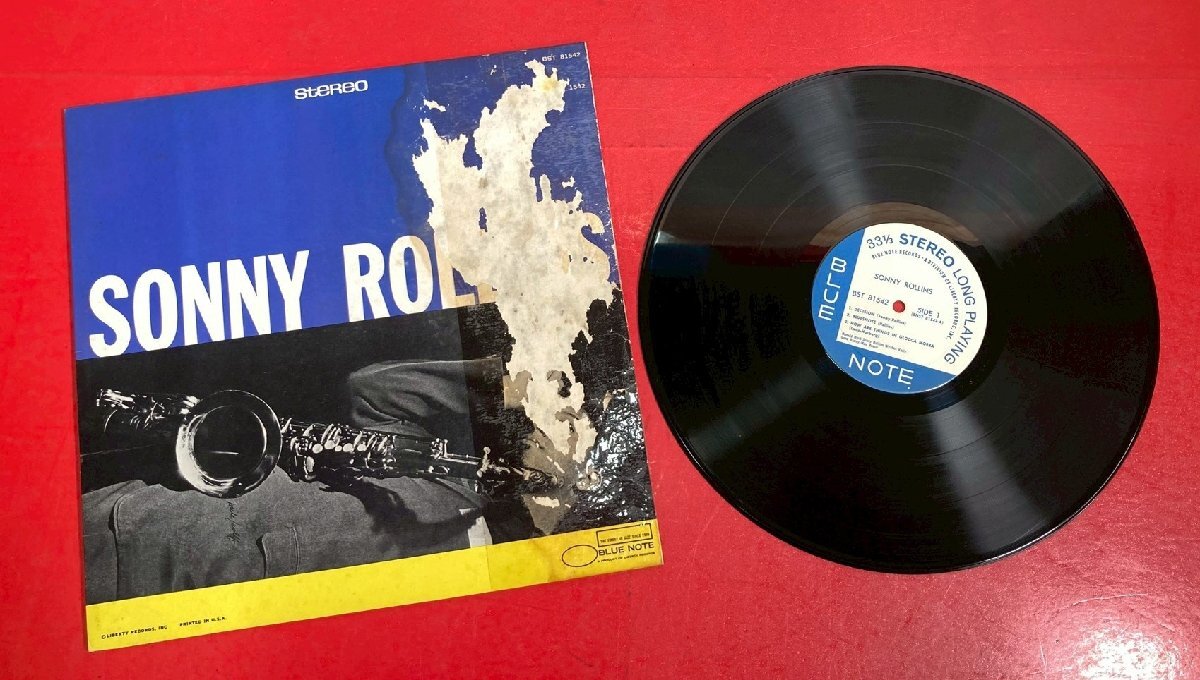 【レコードコレクター放出品】 LP　レコード　ジャズ　SONNY ROLLINS　ソニー・ロリンズ　 BLUE NOTE ブルーノート　BLP1542　US盤