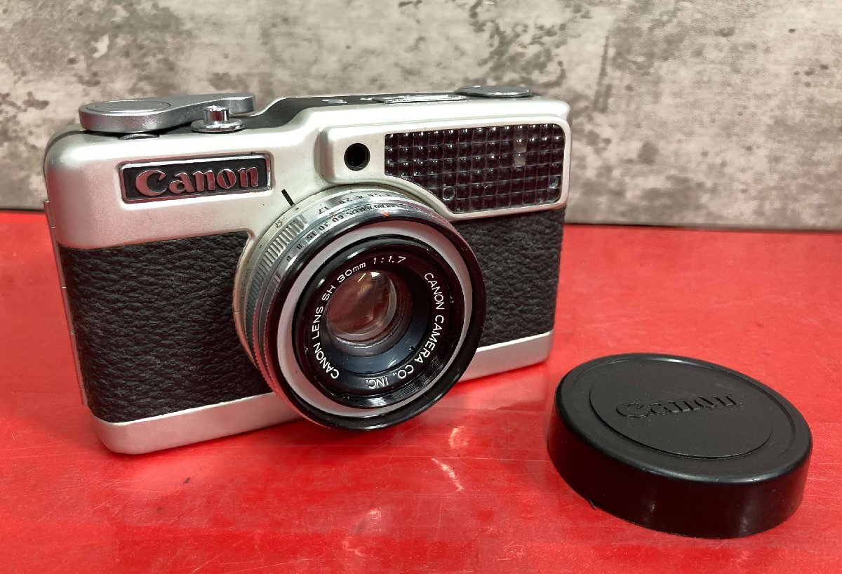 1円～　Canon　キヤノン　Demi S　CANON LENS SH 30mm 1:1.7　コンパクト　フィルムカメラ　現状品