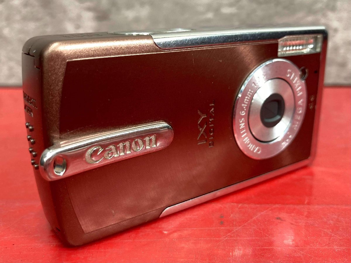 1円～　Canon　キヤノン　IXY DIGITAL L　PC1060　CANON LENS 6.4mm 1:2.8　4.0メガピクセル　コンパクト　デジタルカメラ　現状品