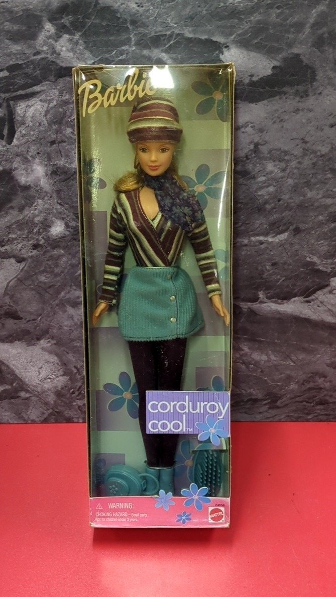 1円～　未使用　MATTEL　マテル　Barbie　バービー　Corduroy cool　コーデュロイ・クール　ファッションドール　着せ替え人形