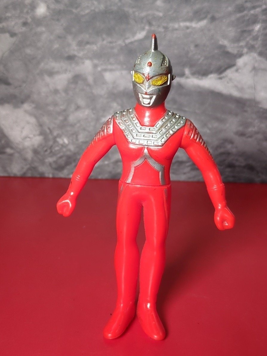 1円～　ポピー　ウルトラマンセブン　キングザウルスシリーズフィギュア　ソフビ　円谷プロ　当時物　昭和レトロ