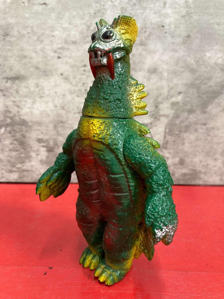 1円～　ポピー　ドラゴリー 　ウルトラマン　怪獣　キングザウルスシリーズ フィギュア　ソフビ　円谷プロ　当時物　レトロ　(全高:約16cm)