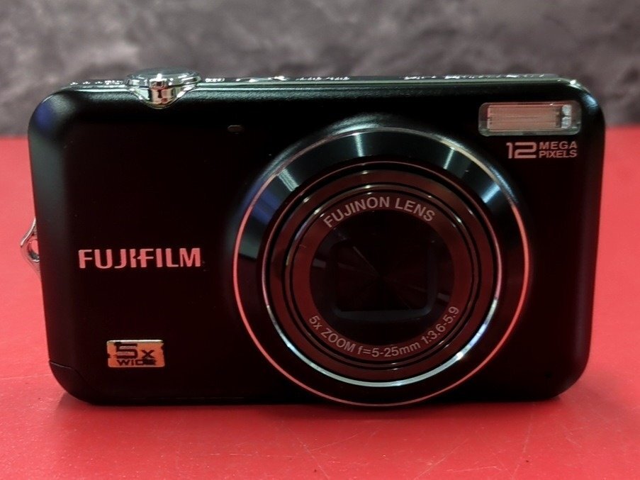 1円～　FUJIFILM　富士　フイルム　FinePix JX200　f=5-25mm 1:3.6-5.9　コンパクトデジタルカメラ　SDカード対応　バッテリー付属　動作OK