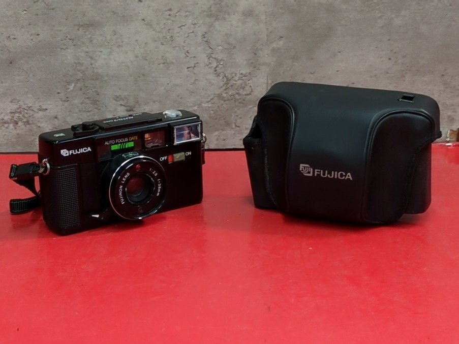 1円～　FUJICA　フジカ　AUTO-7 DATE　FUJINON LENS 1:2.8 f=38mm　コンパクトフィルムカメラ　現状品