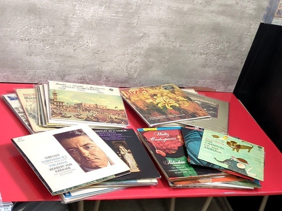 1円～　LP　レコード　クラッシック　海外盤　大量　約45点　約13㎏　まとめ売り　現状品 / ブラームス / シューベルト / ベートーヴェン