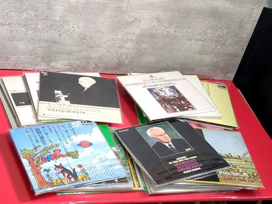 1円～　LP　レコード　クラッシック　大量　国内盤　約40点　約12.5㎏　まとめ売り　現状品 / ハイドン / ワルター / エフレム / クルツ