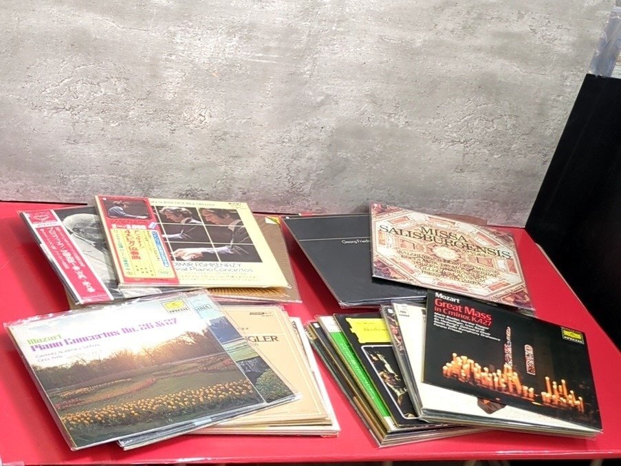 1円～　帯付き多数　LP　レコード　クラッシック　国内盤　大量　約40点　約13㎏　まとめ売り　現状品 / ベートーヴェン / バッハ