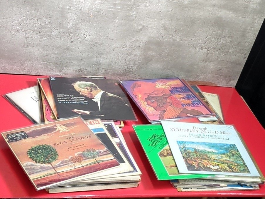 1円～　LP　レコード　クラッシック　大量　約35点　約12.5㎏　まとめ売り　現状品 / モーツァルト / ベートーヴェン / バイロン・ジャニス