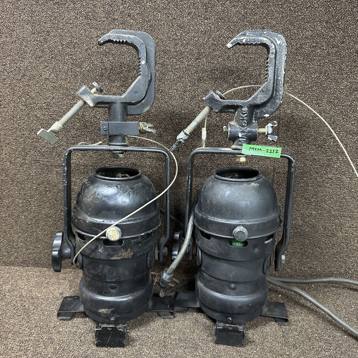 MYM-2212 激安 舞台照明 演出照明 パーライト 2点セット 通電OK 中古現状品 ※3回再出品で処分