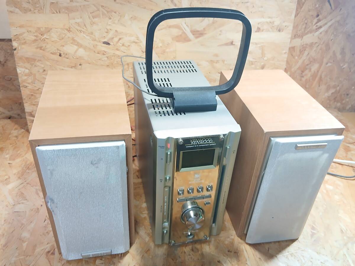 ●KENWOOD／ケンウッド　コンパクトHi-Fiシステム　RD-ES3MD　システムコンポ 〇●K-7