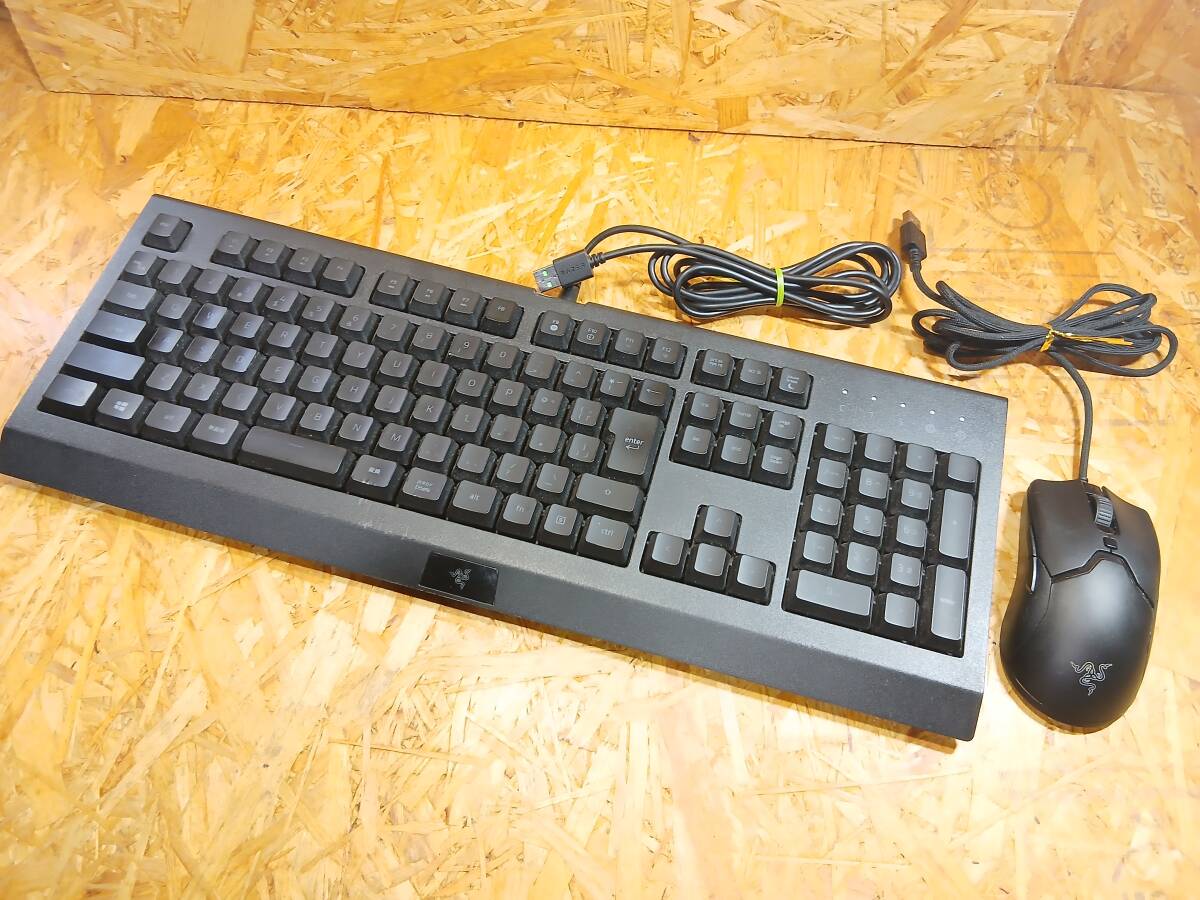 ●Razer　Level Up Bundle　CYSONA LITE＆VIPER MINI　ゲーミングキーボード＆マウス 〇●K-2
