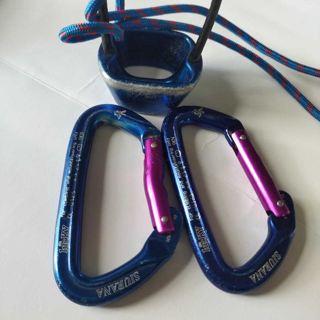 BD USA カラビナ １点 　＋　 lucKY カラビナ ２点　＝合計３点　 キズあり使用品