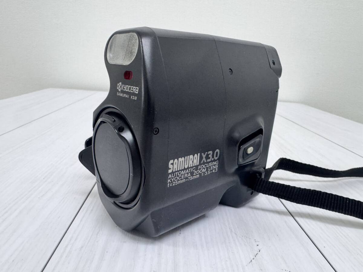 京セラ (Kyocera) SAMURAI X3.0 ハーフサイズ・コンパクトフィルムカメラ