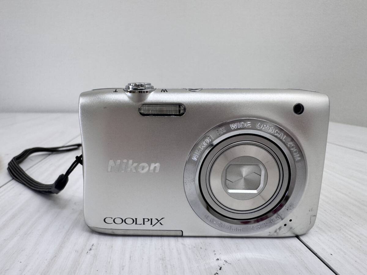Nikon　ニコン COOLPIX S2900（シルバー） コンパクトデジタルカメラ デジカメ