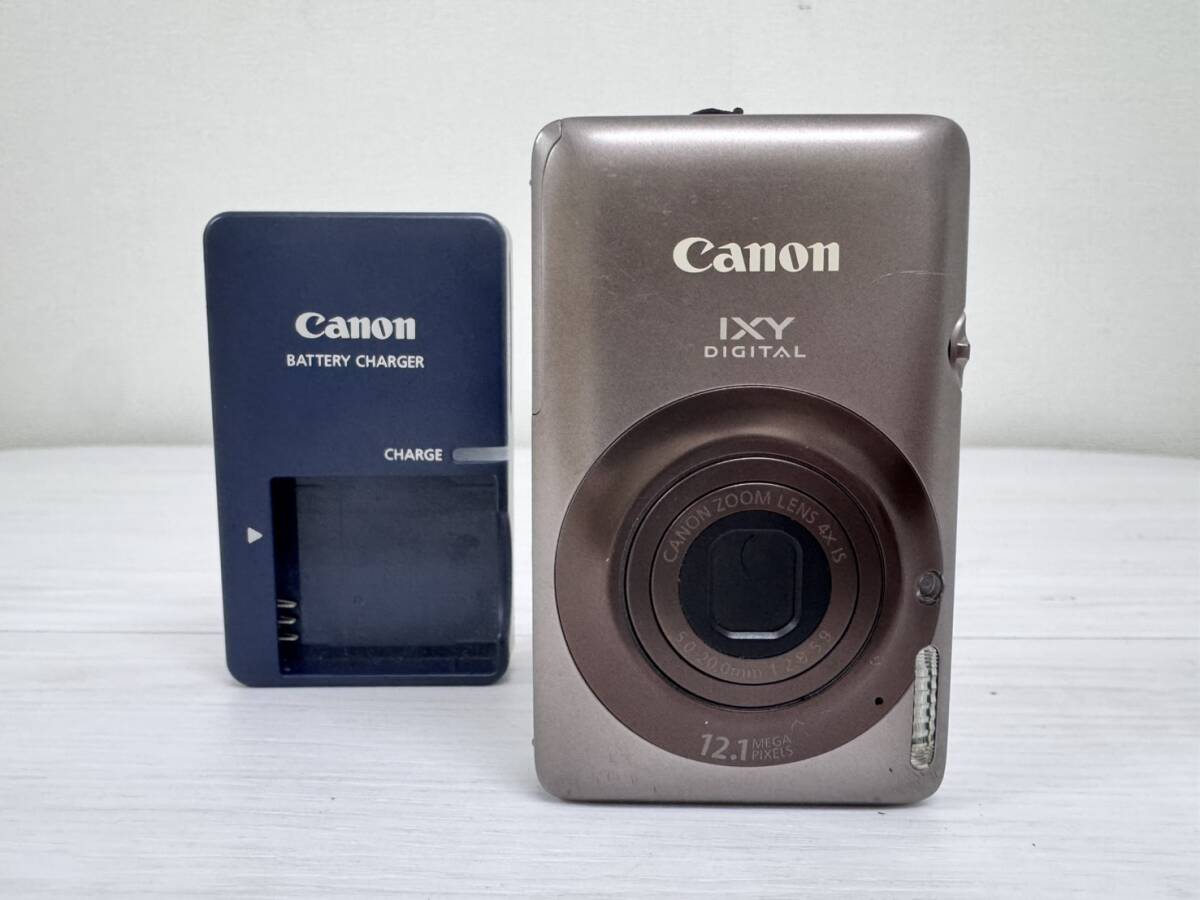 Canon キヤノン　 IXY DIGITAL 220 IS コンパクトデジタルカメラ デジカメ ブラウン