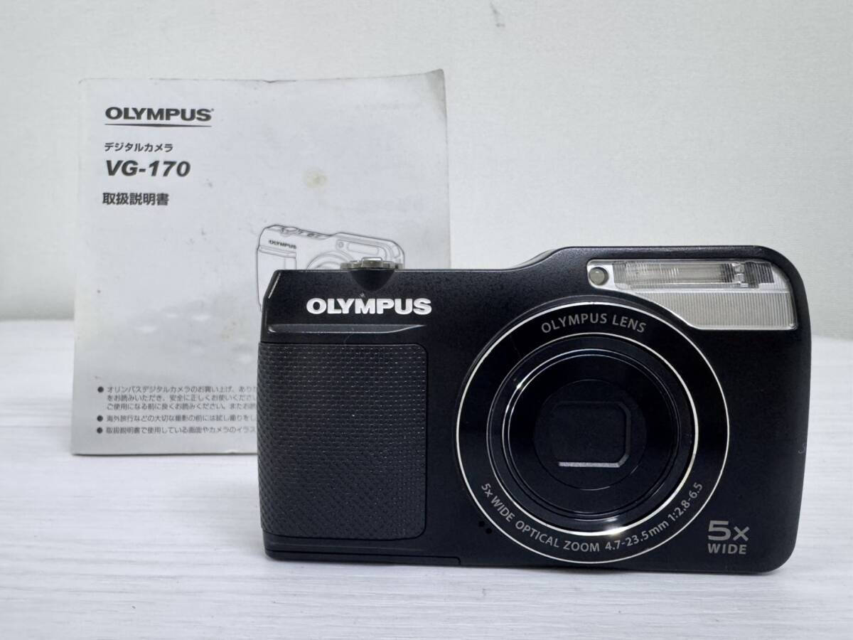 OLYMPUS オリンパス VG-170 コンパクトデジタルカメラ デジカメ