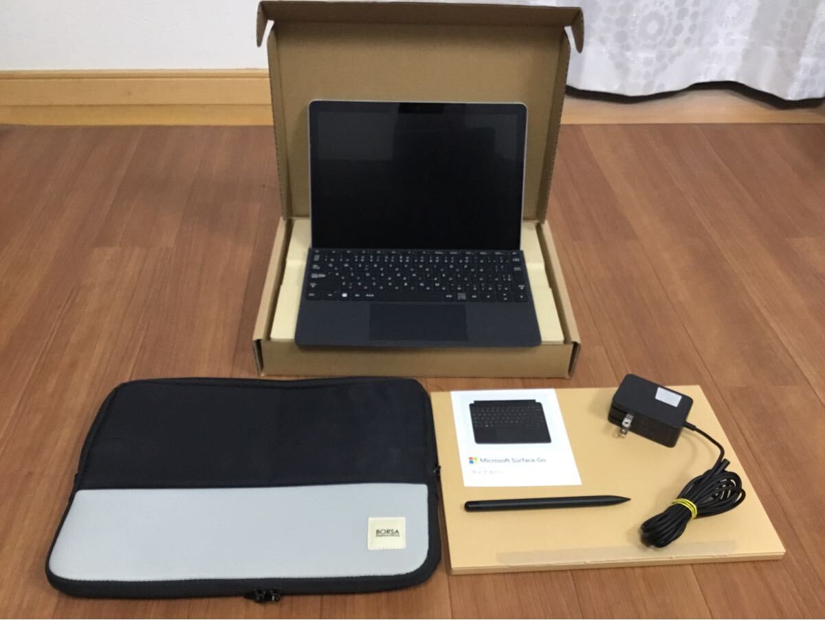 Microsoft Surface Go3 メモリ8GB SSD128GB Windiws11Pro キーボード、ペン、ケース、電源　中古