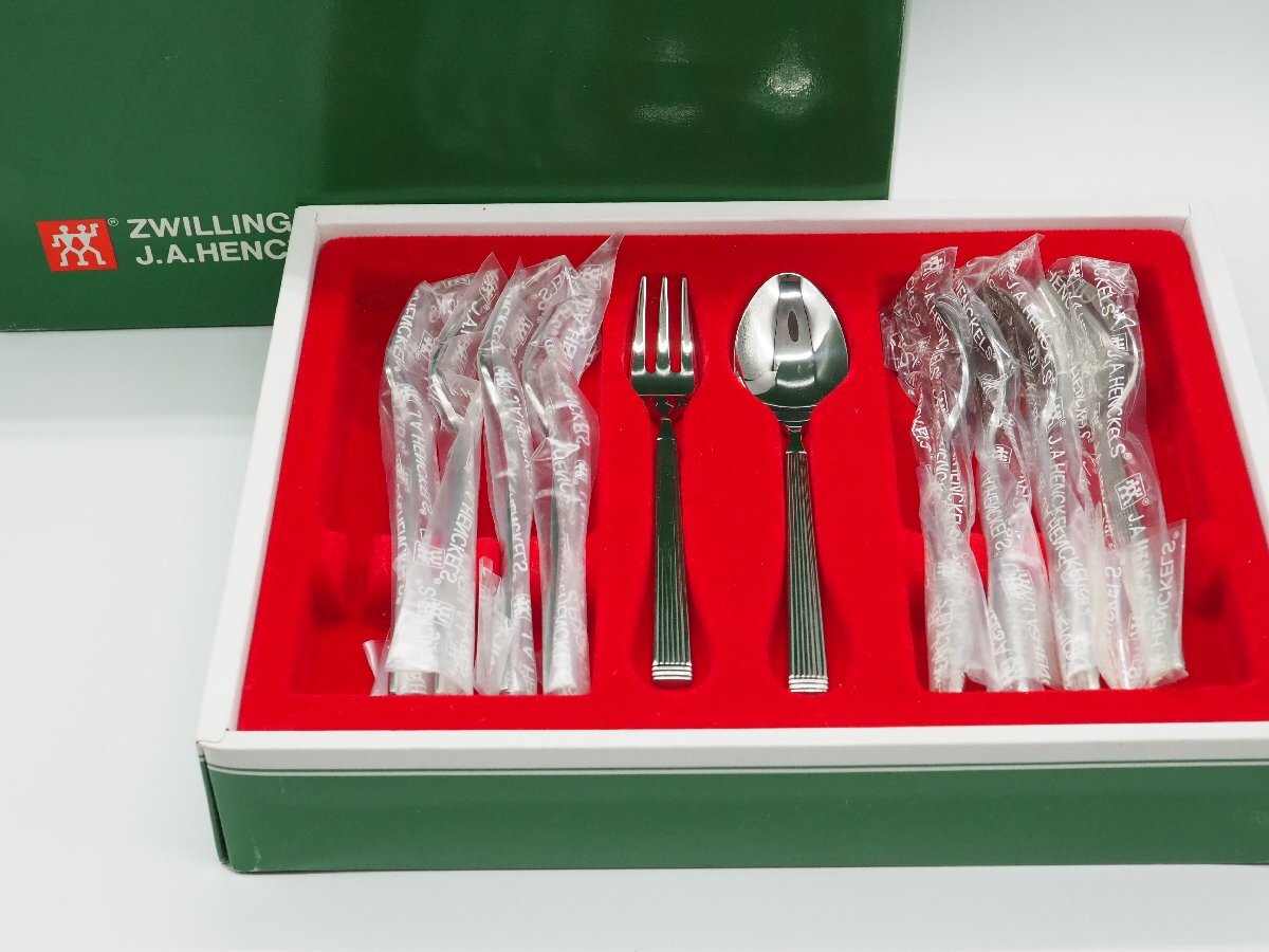 ZWILLING J.A.HENCKELS ツヴィリング J.A.ヘンケルス カトラリー スプーン フォーク 12751-212 18-8ステンレス キングラム[fnk]