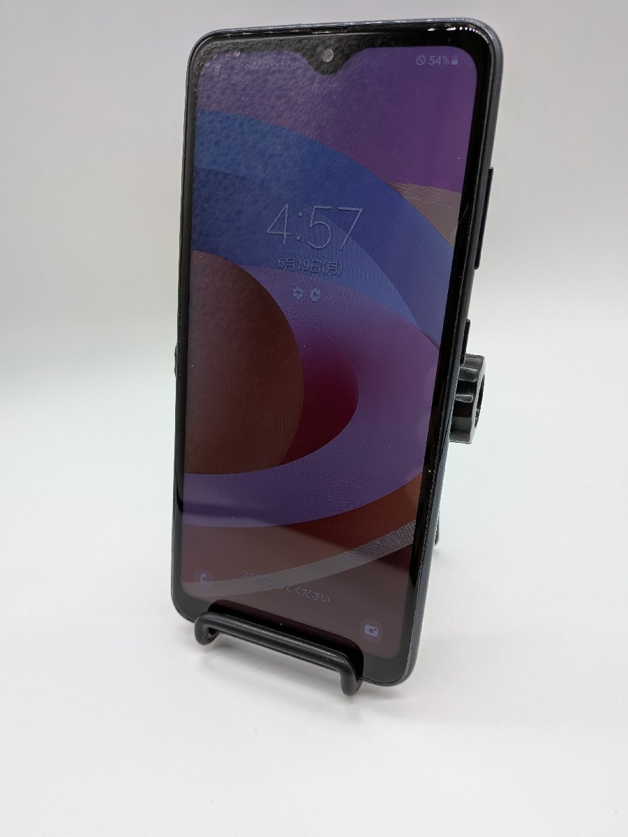 Galaxy A21 SCV49　ブラック スマホ本体 アンドロイド KDDI　SAMSUNG サムスン　ギャラクシー キングラム[fnk]