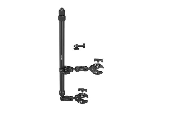 1円スタート SmallRig POVマウントキット アクションカメラ用 バイクマウント Insta360 X5 X4 X3 X2 クランプ径14～58mm 5459 黒 A14185/BP