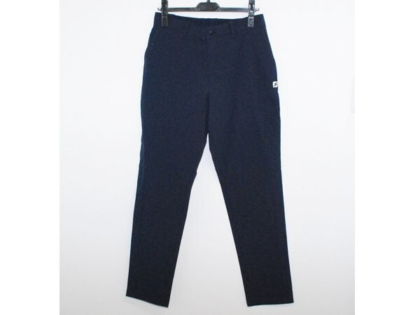 1円スタート FOOTJOY フットジョイ ロングパンツ ゴルフウェア ナイロン メンズ ストレッチ 撥水素材 快適 M FJ-S24-P01 ネイビー /GO