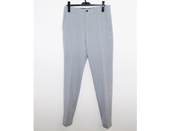 1円スタート FOOTJOY フットジョイ ロングパンツ ゴルフウエア メンズ ストレッチ 撥水 ストレス軽減 快適 M FJ-F24-P11 グレー /GO