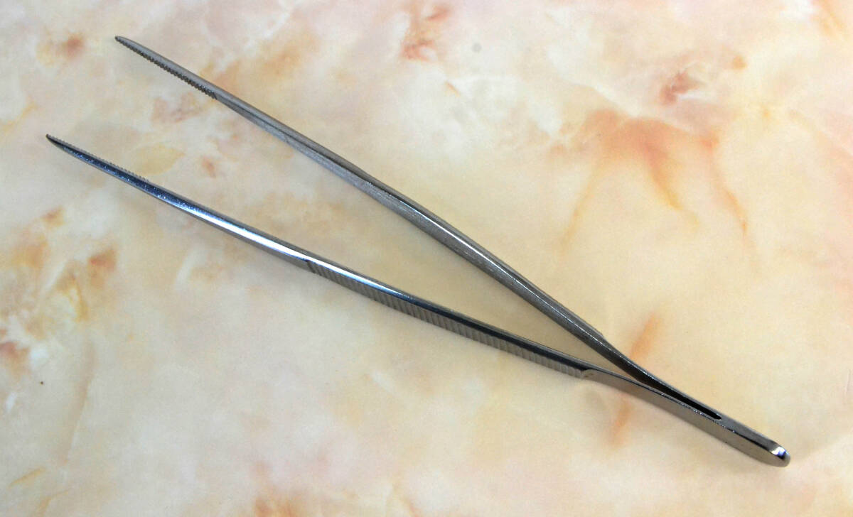 ピンセット *大* 約 23cm前後 洗浄消毒済み 中古品