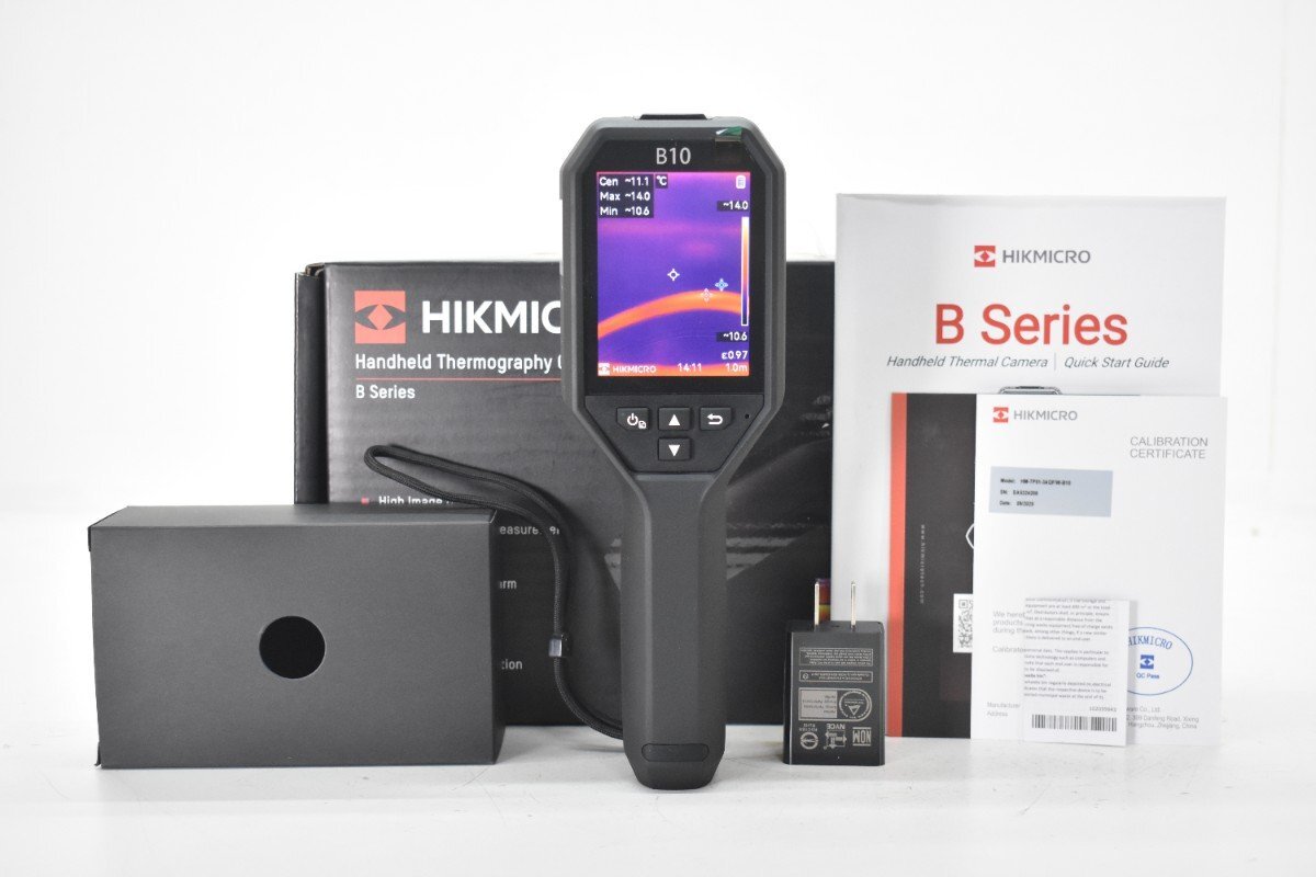 HIKMICRO HM-TP51-3AQF サーモグラフィーカメラ 付属品 元箱付[ハイクマイクロ][ハンディ][Handheld Thermography Canera]4M