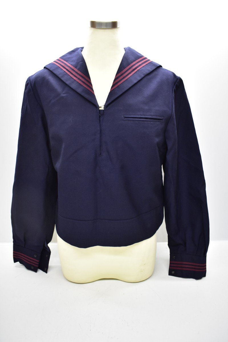 東京都 私立 東京文化高校 制服 上衣のみ [セーラー服][冬服][学校指定][コスプレ][k1]