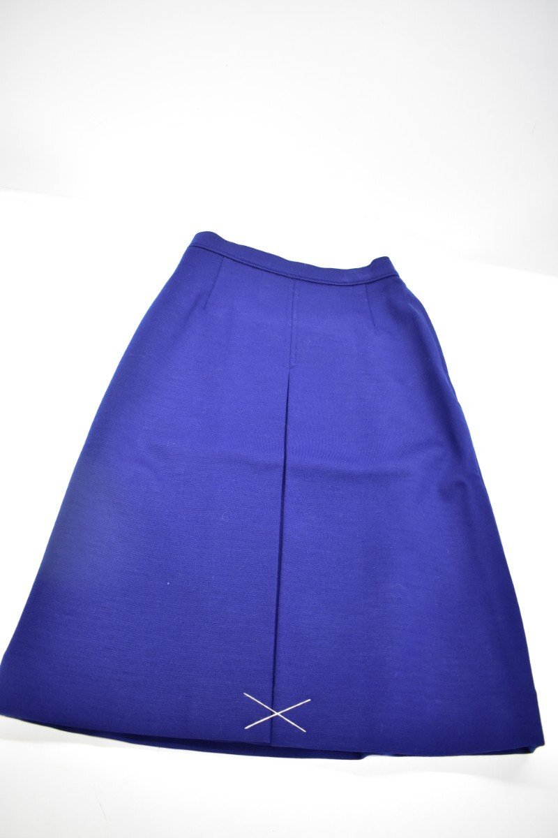 未使用 JAL 3代目 地上職 制服 スカート 9号サイズ [日本航空][グランドホステス][森英恵][スチュワーデス][キャビンアテンダント][CA]