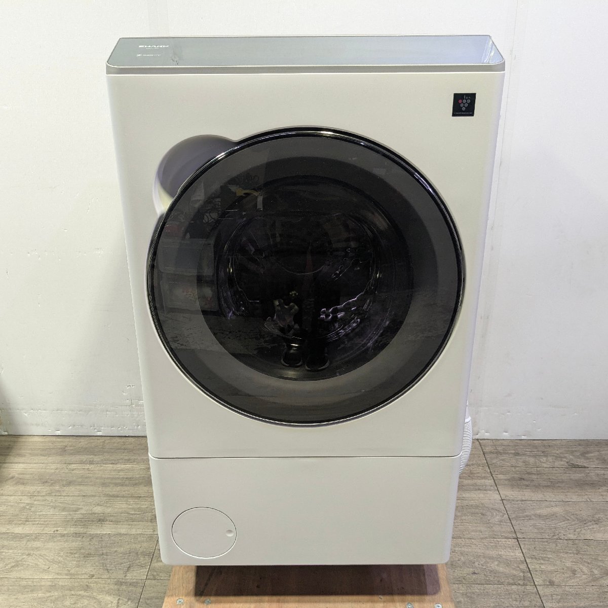 埼玉発　SHARP　ドラム式洗濯機　ES-12X1　標準洗濯容量6.0kg　2025年製　MM　KA