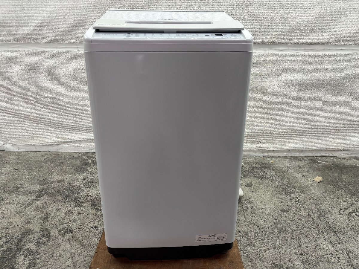 大阪発　日立　全自動洗濯機　ビートウォッシュ　BW-V70G　2021年製　洗濯7Kg　K NRy