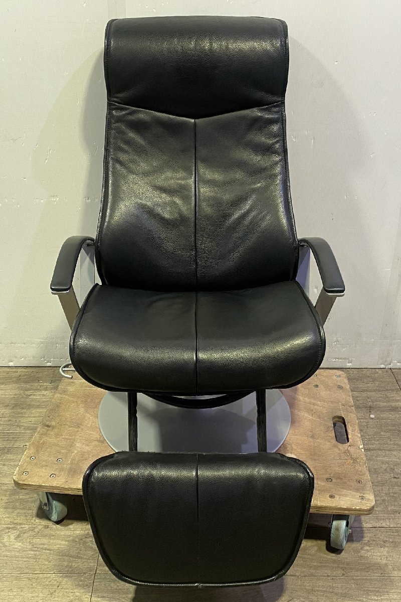 埼玉発　フランスベッド　パーソナルチェアー　リクライニングチェア　KEBE ケベ　KE-16　ブラック　MJi A