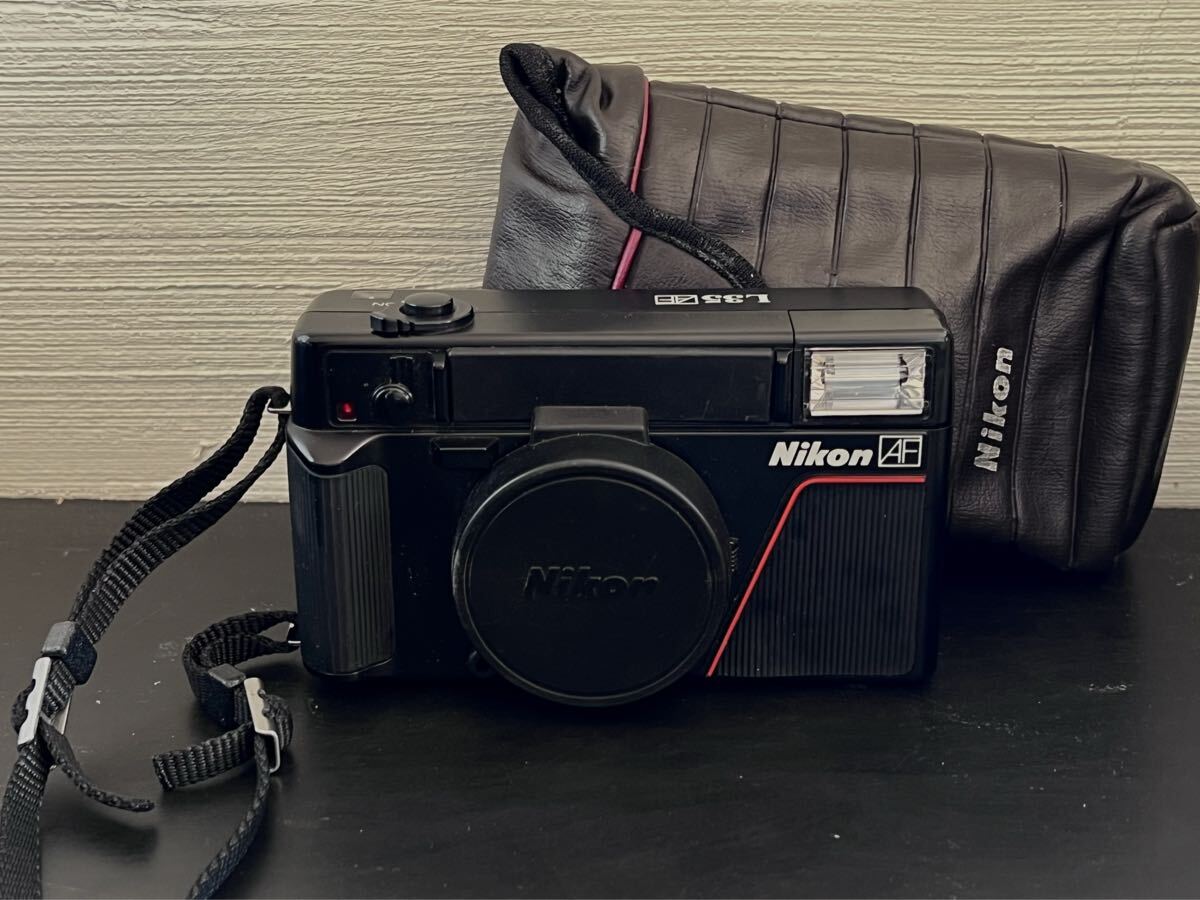 1円～ Nikon L35AF ピカイチ 35mm F2.8 ニコン コンパクトフィルムカメラ 