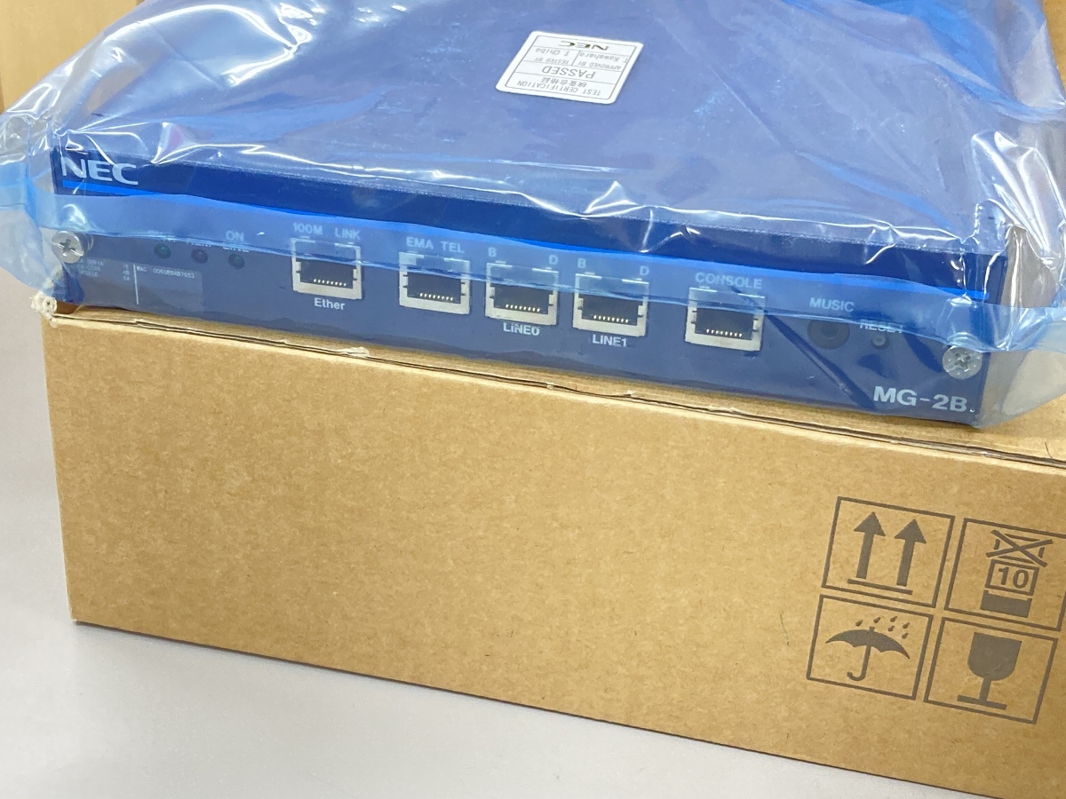 [新品・未使用] NEC SN8125 MGEJ-A MG-2B ①