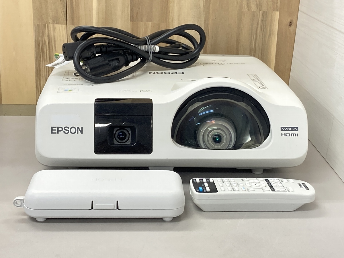 EPSON プロジェクター EB-536WT 835H/77H ※リモコン・ペン・AC付属 PF-②