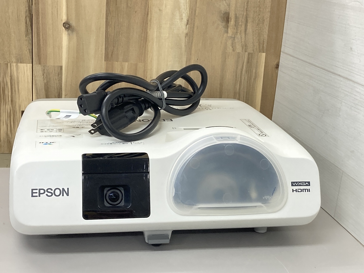 EPSON プロジェクター EB-536WT 714H/32H ※AC付属 足ゴム欠品 PF-①