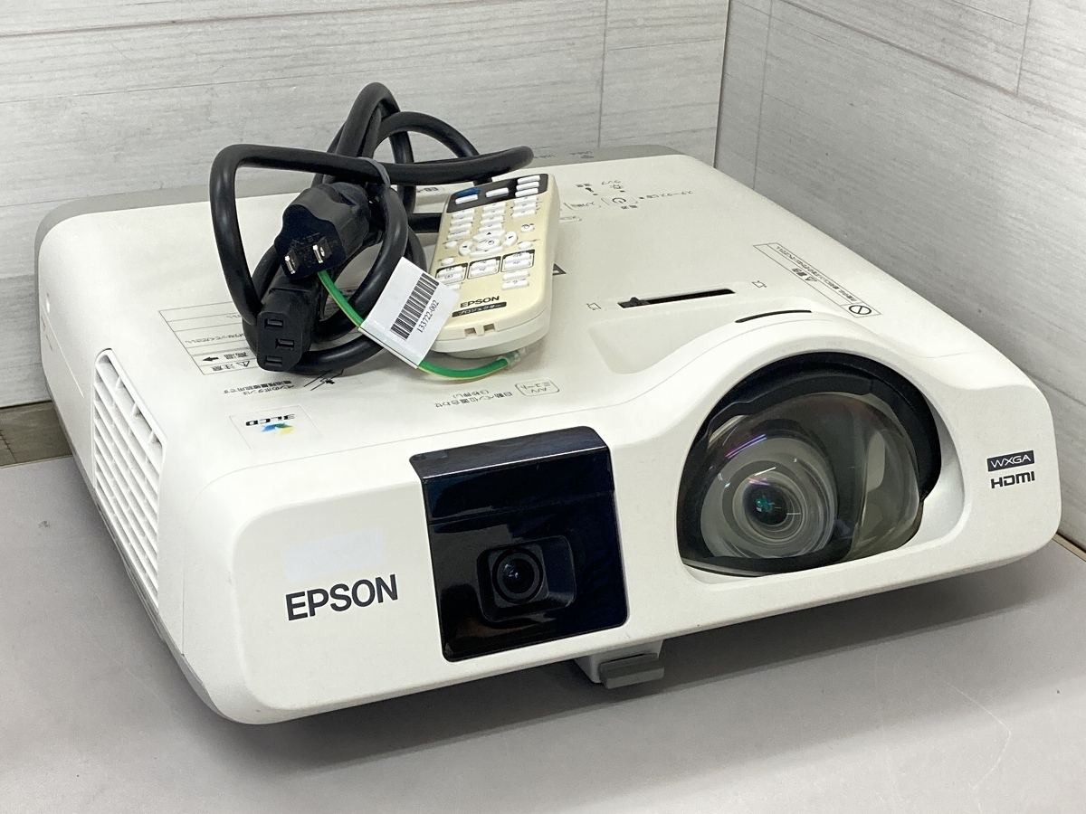 EPSON プロジェクター EB-536WT ※1113H/119H 変色有り リモコン・AC付き TS-A'
