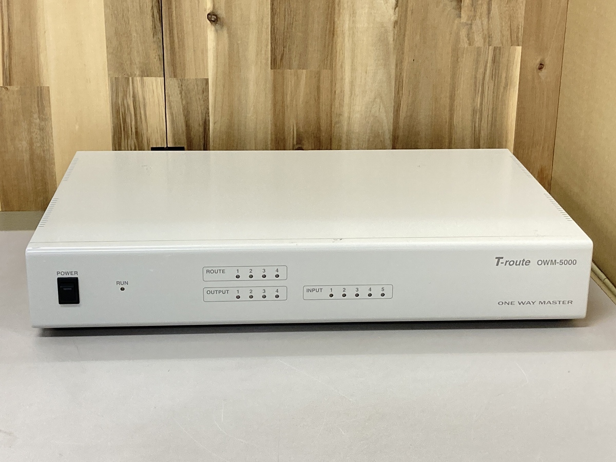 T-route OWN-5000 授業支援システム ONE WAY MASTER ※通電確認のみ C'