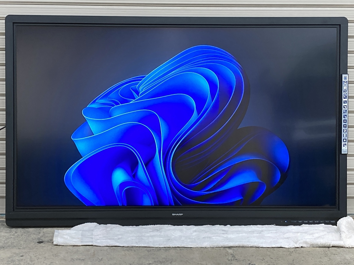  [発送限定価格] SHARP BIG PAD Campus PN-C605B 60インチ インフォメーションディスプレイ ※リモコン付属 ①5