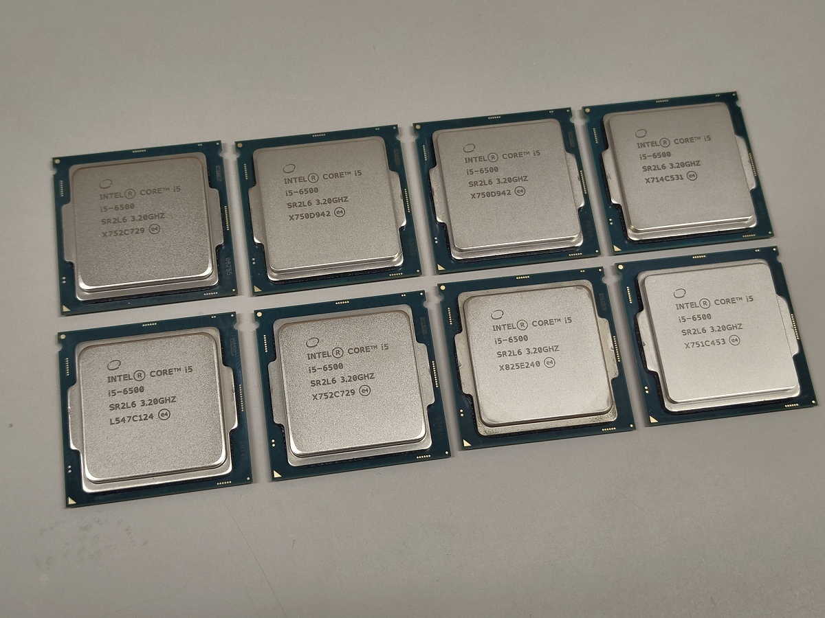 Intel Corei5-6500 SR2L6 CPU 第6世代 LGA1151v2 8枚 CC-⑨