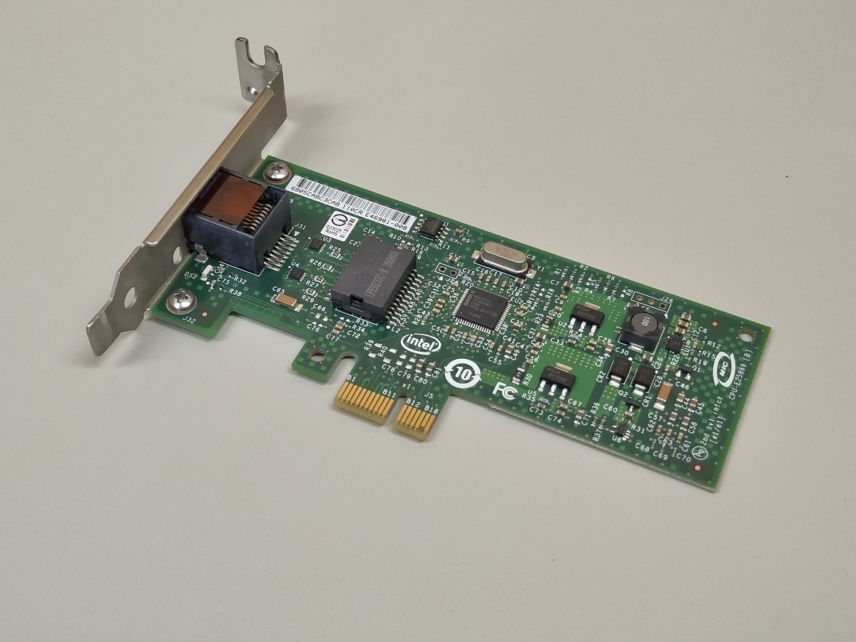1円～ INTEL GIGABIT CT DESKTOP ADAPTER LANカード 1枚 IG-①