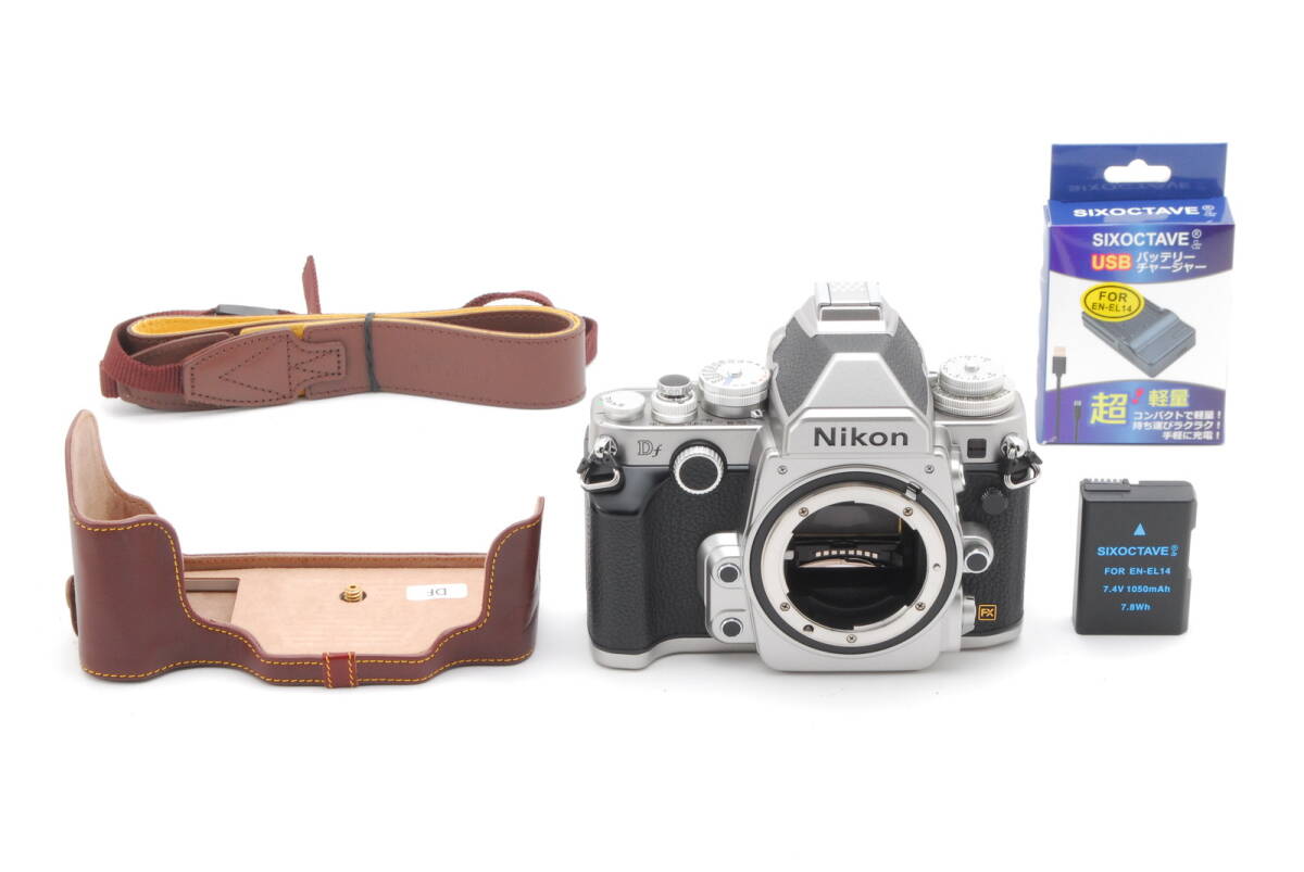 Nikon Df Silver 16.2MP Shutter Count2,705 C0094