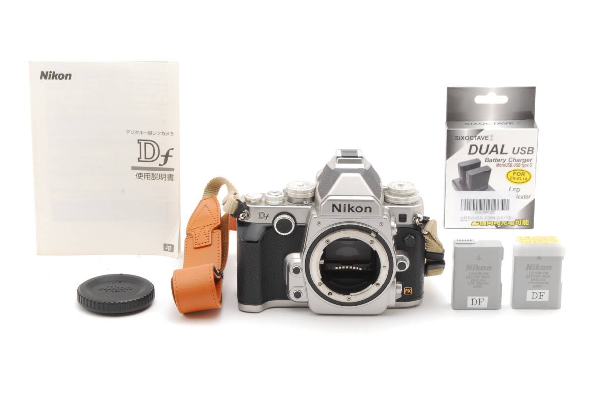 Nikon Df Silver 16.2MP Shutter Count5,182 C0095