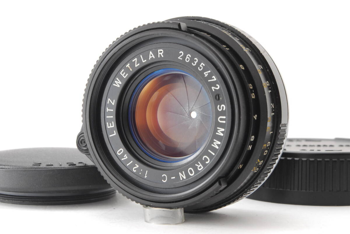 Leica Leitz Wetzlar Summicron C 40mm f/2 For M mount L0559