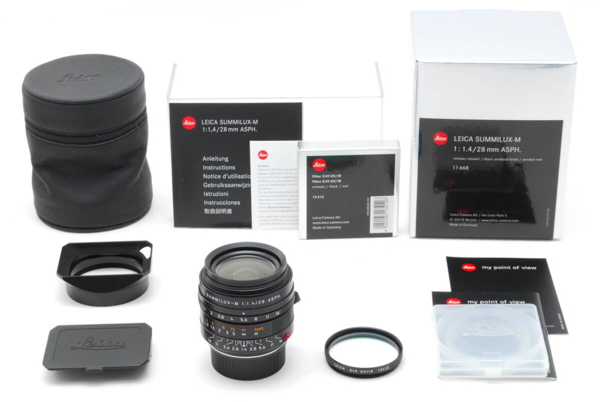 Leica Summilux M 28mm f/1.4 ASPH. 11668 6-Bit L0574