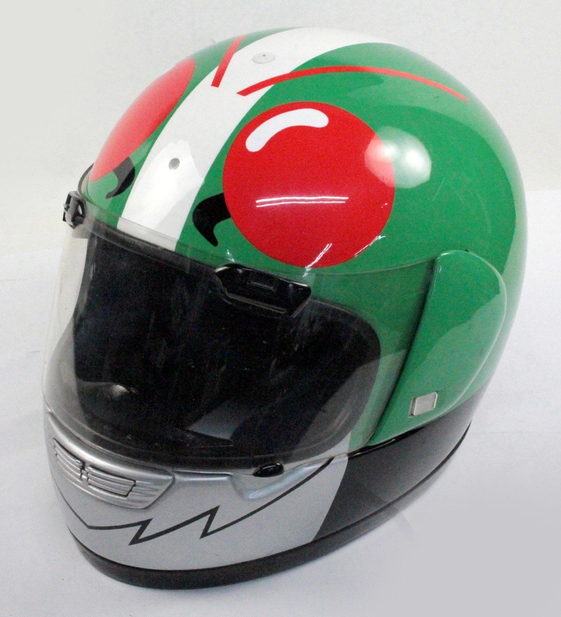[現状品 カスタムペイント Mサイズ 57-58cm] Arai アライ フルフェイスヘルメット SNELL 仮面ライダー 1号 2号 ヴィンテージ 1988年製