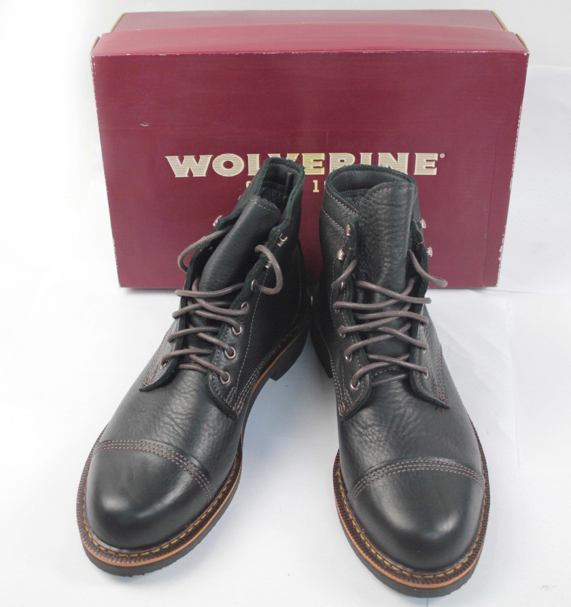 [サイズ9M 27.0cm] WOLVERINE ウルヴァリン W40418 JENSON BOOT ブーツ 靴 ブラック メンズ コレクション 箱付