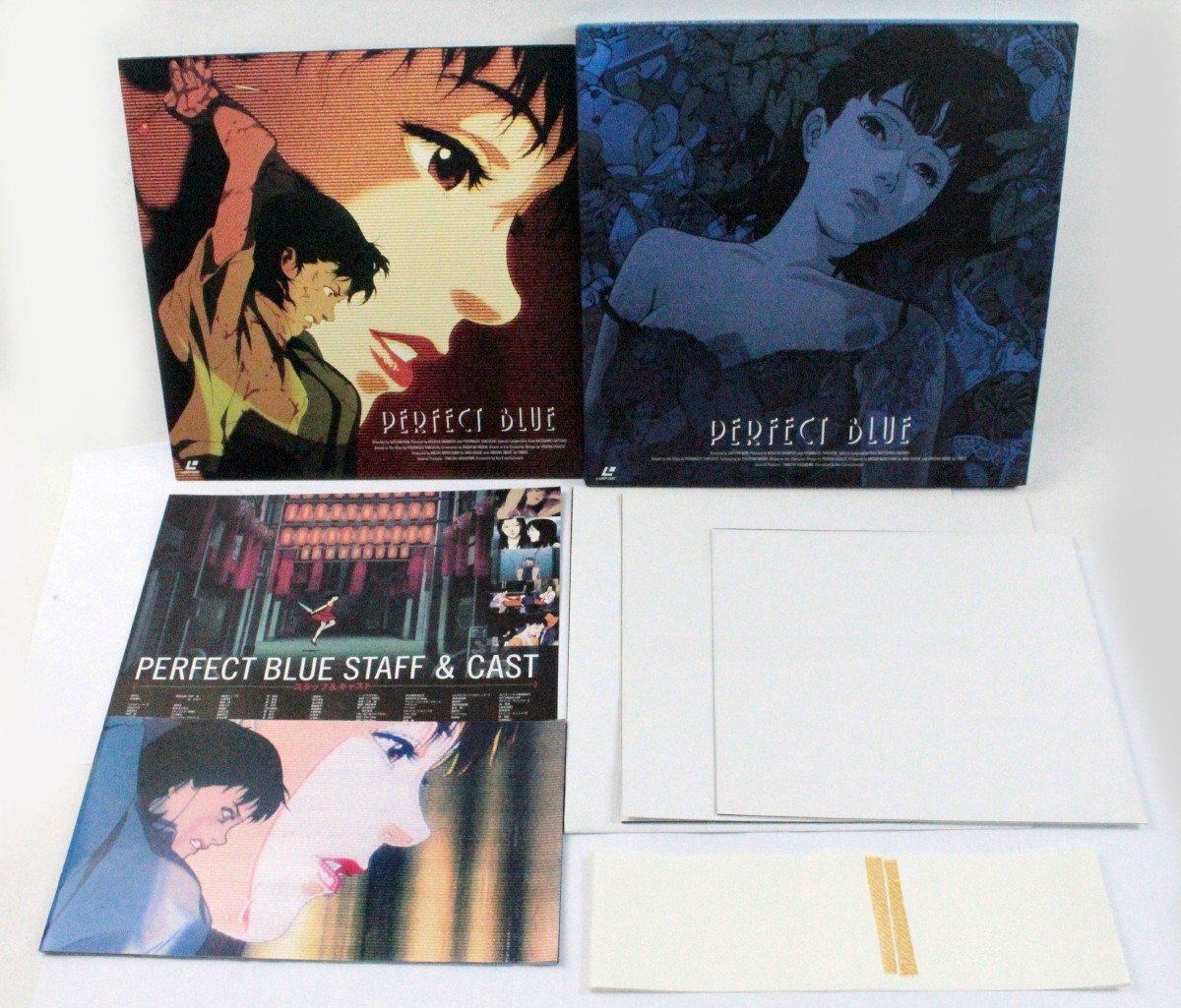 [現状品] パーフェクトブルー PERFECT BLUE レーザーディスク LD PILA-9001 LD1枚組ボックス 岩男潤子 松本梨香 今敏監督
