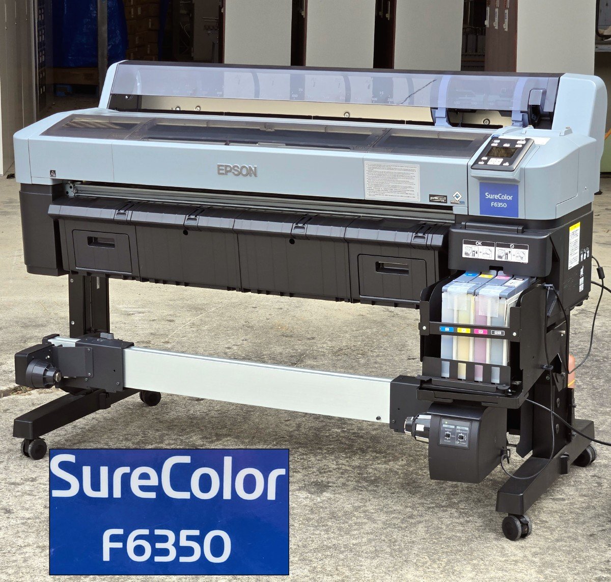 [通電OK 印刷未確認] EPSON エプソン 昇華転写プリンター SureColor SC-F6350 最大幅44inch(1118mm) [直接引取限定 福島県須賀川市]